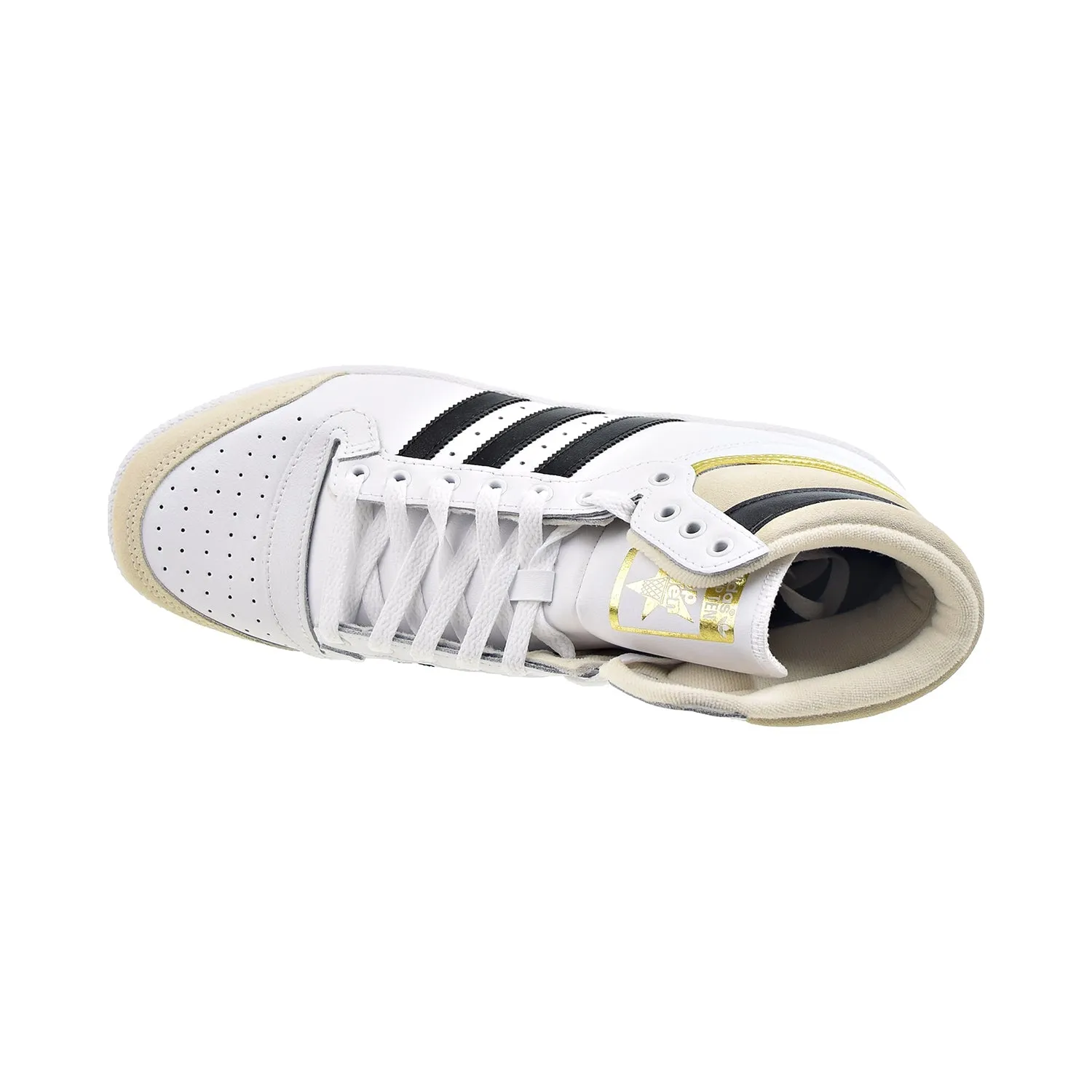 Adidas Top Ten Hi Men's Shoes Cream-Black-Red